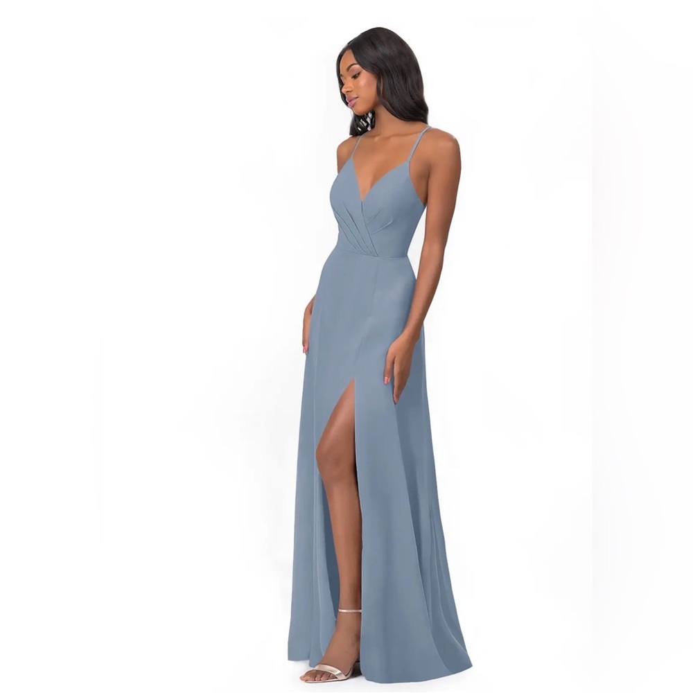 Dusty Blue Everleigh Evening Gown